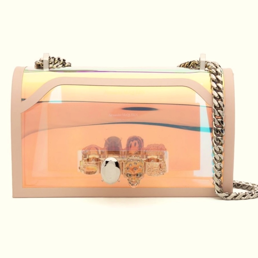 Alexander McQueen Iridescent Knuckle Handbag